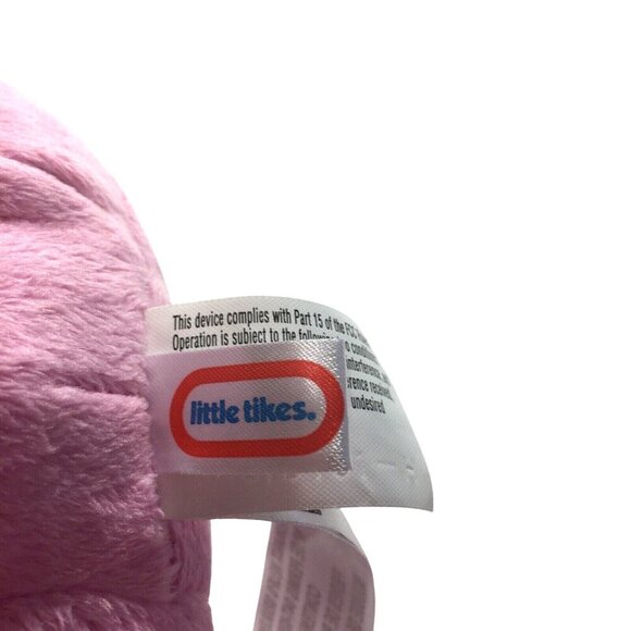 Little Tikes Interactive Plush Pink Elephant Talking Seven Different Talk Button - Picture 5 of 10
